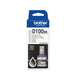 TINTA BROTHER BT-D100BK T230/T430W/T530DW/T730DW/T830DW 108ML