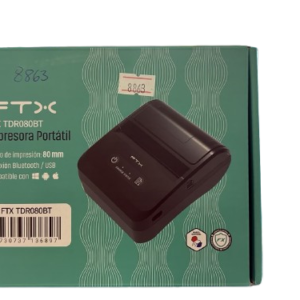 IMPRESORA TERMICA DIRECTA FTX RECIBOS 3" TDR080BT PORTATIL