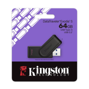 PEN DRIVE 64GB KINGSTON DTXS USB-A